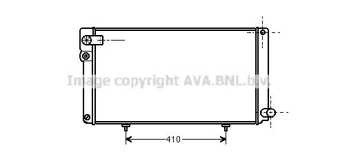 AVA QUALITY COOLING Radiators, Motora dzesēšanas sistēma PE2042